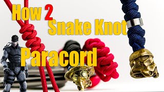 HOW TO TIE THE SNAKE KNOT  (IN 2 MINS)
