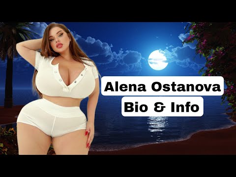 Alena Ostanova: Plus size haul influencer from Russia her info and biography