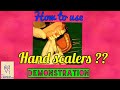 Hand scaler | How to use Hand scaling instrument / scaler ??