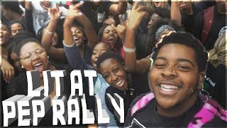 LIT AT PEP RALLY | SKOOL LIFE VLOG#12