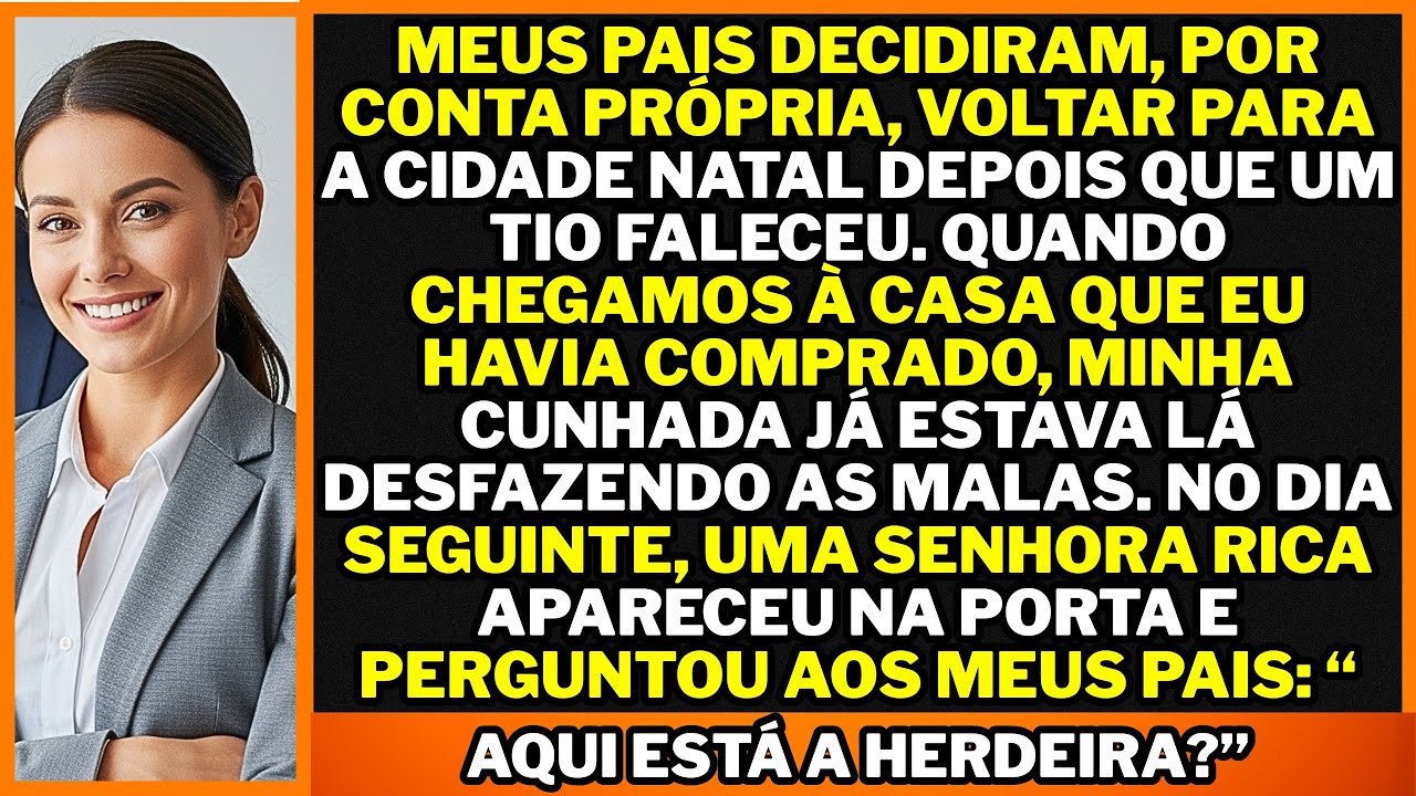 Nos mudamos para a casa dos meus sonhos, mas meus pais já estavam abrindo as malas para morar lá.