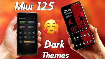 Top 3 Dark Mode Theme For Miui 12 | Miui 12.5 Theme | Best Miui 12 themes 2021 | Charging Animation