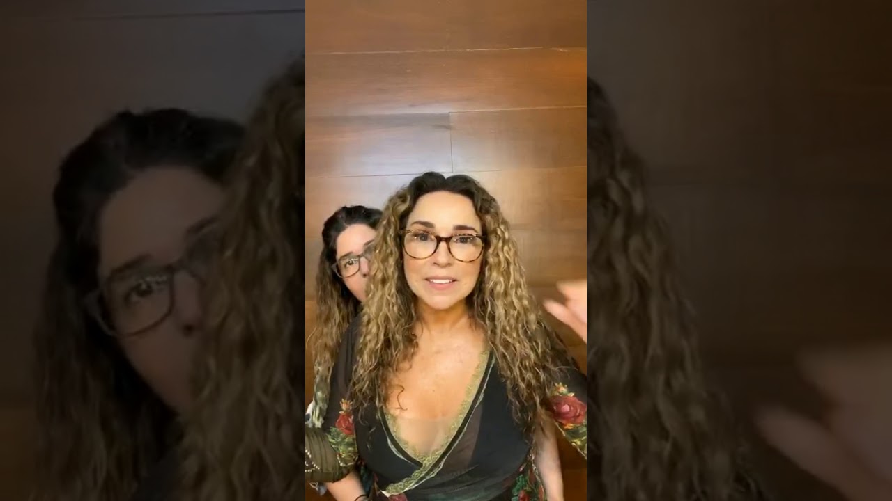 Daniela e Malu em live 16/04/2020