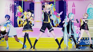 【Mmd】Niccori^^ Survey Team Theme / にっこり^^調査隊のテーマ 【Sour鏡音リン, 初音ミク, 鏡音レン, Meiko, Kaito】