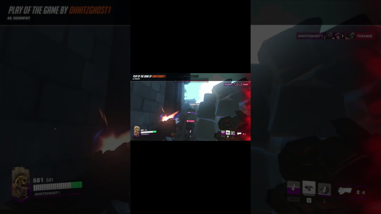 I WREAK CHAOS DOOMFIST POTG Shorts Gaming Overwatch Overwatch2 Fps Potg Fyp 