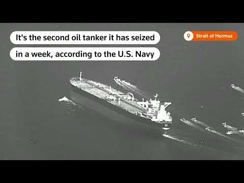 Iran seizes second oil tanker in a week