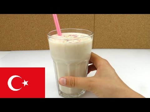 Muzlu Milkshake Yapımı - Muzlu Milkshake Nasıl Yapılır ? - DIY Türkçe