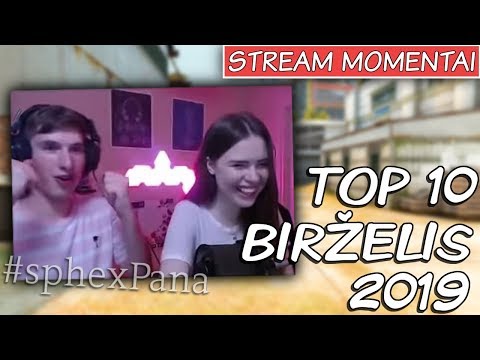 TOP 10 POPULIARIAUSI JUSTSPHEX STREAM MOMENTAI | BIRŽELIS 2019