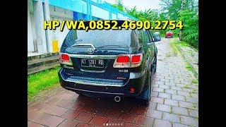 Dijual Mobil Toyota Fortuner Type G Tahun 2008 Solar Irit Di Samarinda Hpwa,085246902754