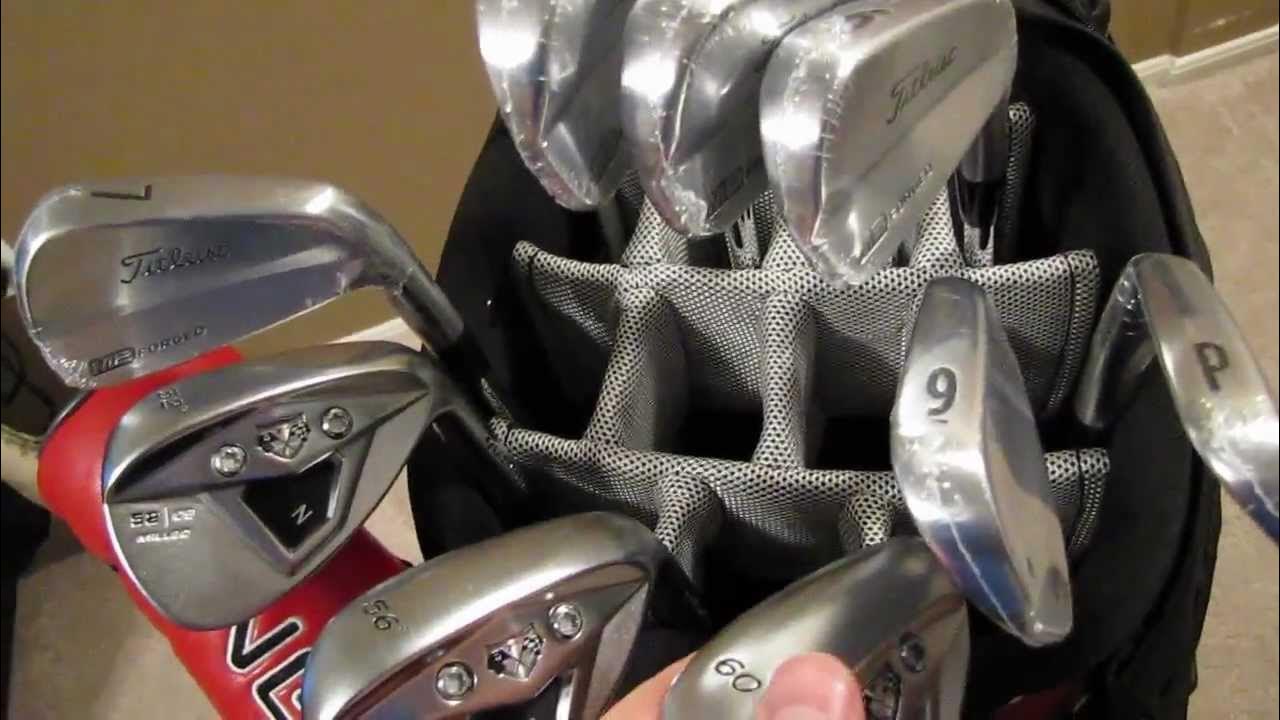 1st Video Whats In the Bag Titleist 712MB YouTube