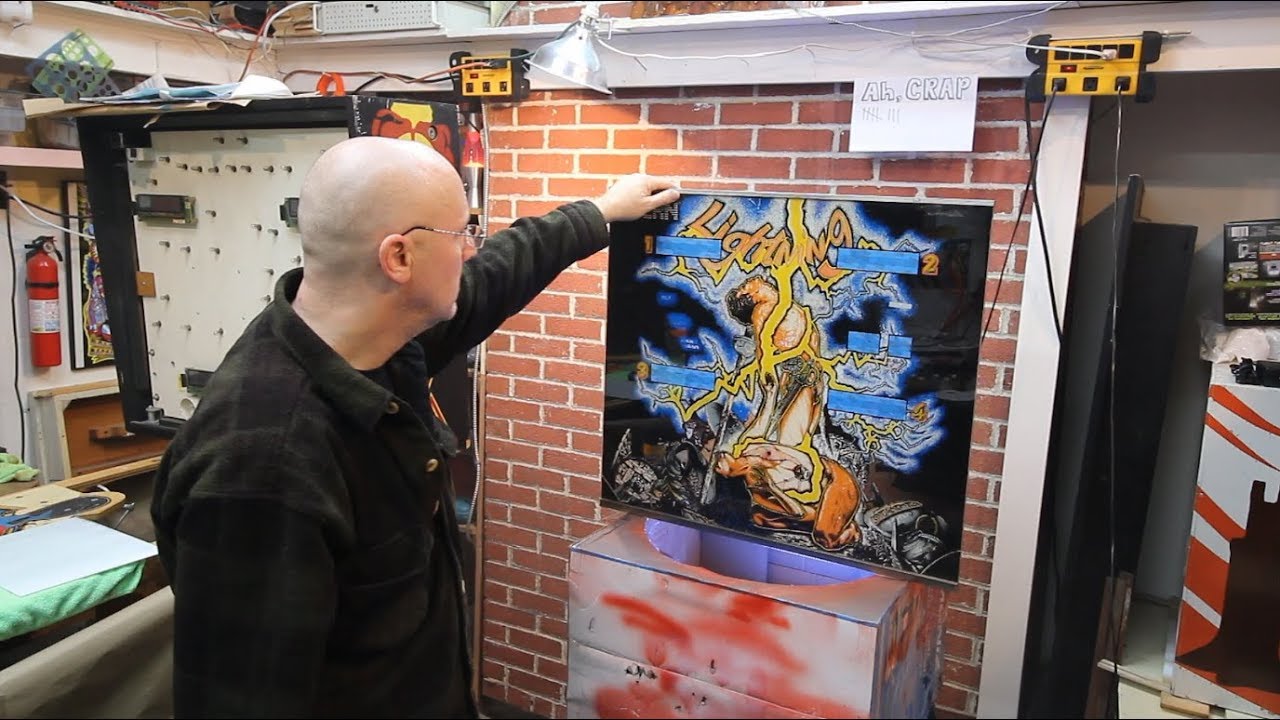Pinballorama #11 — Ремонт старого заднего стекла пинбольного автомата