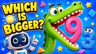 Comparing Numbers Made Easy! 🎉 Kindergarten & 1st Grade Math