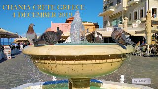 GREECE Crete - Chania : 4 of December 2019 , a walk around (Ханья Греция)