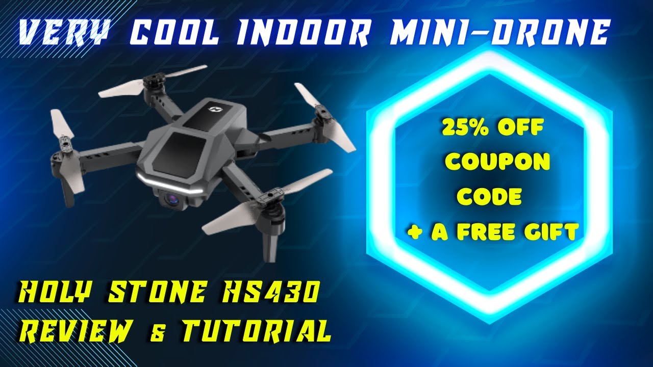 Holy Stone HS430 Drone - Cámara HD 1080P, Mini Drones RC – RCDrone