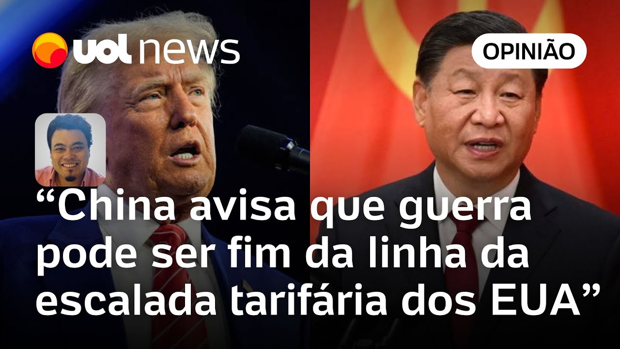 China avisa ao mundo que escalada tarifária dos EUA pode desencadear guerra real, analisa Sakamoto