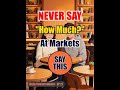 Stop Saying "How Much" When Haggling | Sound Like a Local at Markets | Native Tip