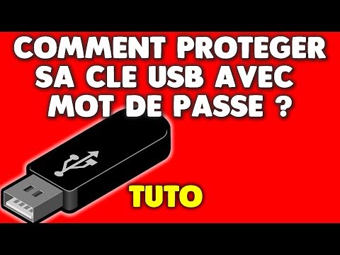 Vidéo: Comment Supprimer Un Mot De Passe Sur Une Clé USB ?