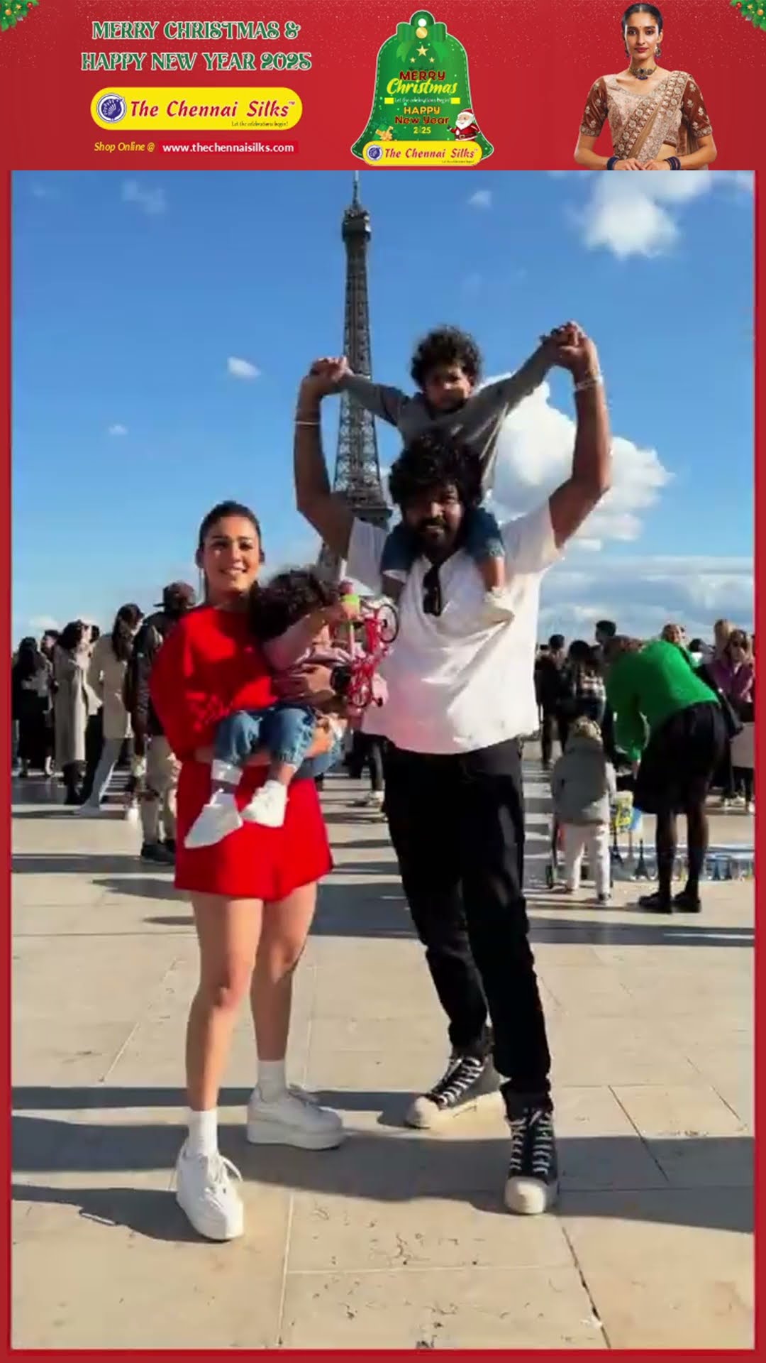 Uyir, Ulag உடன் Nayan, Wikki Christmas Vacation ? 'Nayan அம்மா என்னை Walking கூட்டிட்டு போ..'