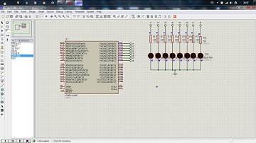 CONFIGURACIÓN DE PUERTOS COMO SALIDA ATMEGA164PA CON CODEVISON Y PROTEUS