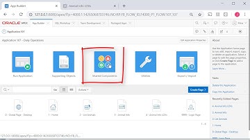 APEX08 of 30: Create static and dynamic LOVs in Shared Components.  Use them in a form.
