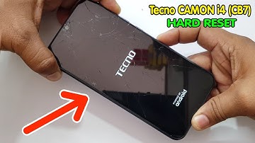 Tecno CAMON i4 (CB7) Hard Reset/ Pattern Unlock Easy Trick With Keys