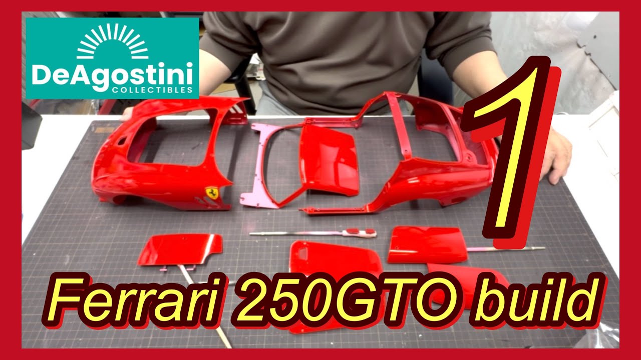 Building a DeAgostini Ferrari 250GTO① - YouTube