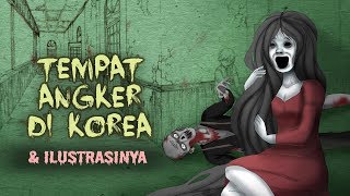 Tempat Angker Berhantu di Korea & Ilustrasinya | Cerita Misteri Horor & Kartun hantu #HORORTIME
