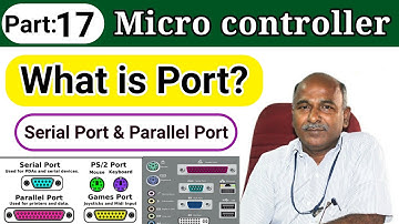 What is Ports | Serial Port and Parallel Port in Computer| in tamil