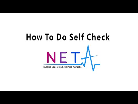 How To Do Self Check