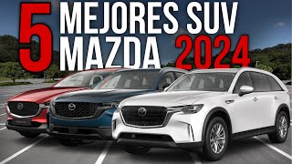 ✅ 5 MEJORES SUV de MAZDA 2024 | CUAL COMPRAR ? CALIDAD  PRECIO