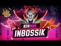 ИЗИ!МИD Inbossik (Invoker 4000 games , 7000 MMR) как играть?