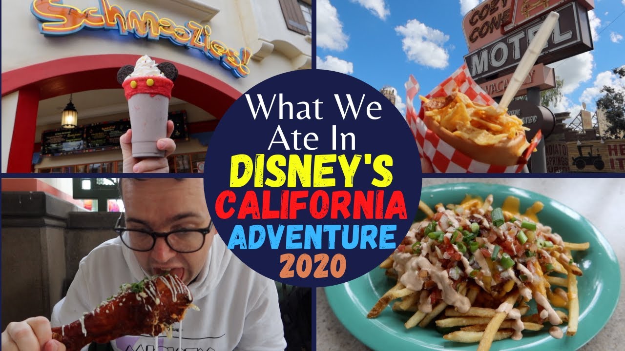 What We ate in Disney's California Adventure 2020 | Krispysmore