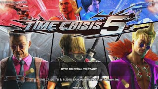 Time Crisis 5 Arcade Attract Mode and Level 1 Intro