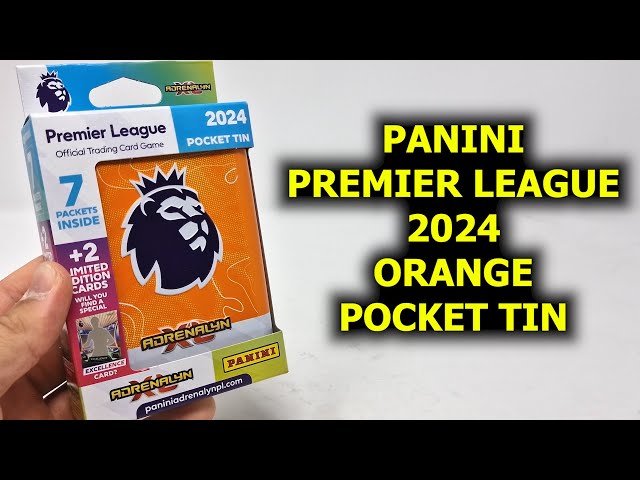 Panini Adrenalyn XL 2024 Orange Pocket Tin