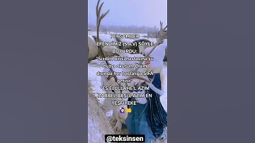 Thumbnail of Peygamber Efendimiz Hz. Muhammed'in (s.a.v) okuduğu şifa duası❤️