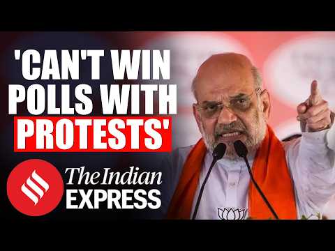 Amit Shah Slams Congress Over Protests & Vote Chori Charge