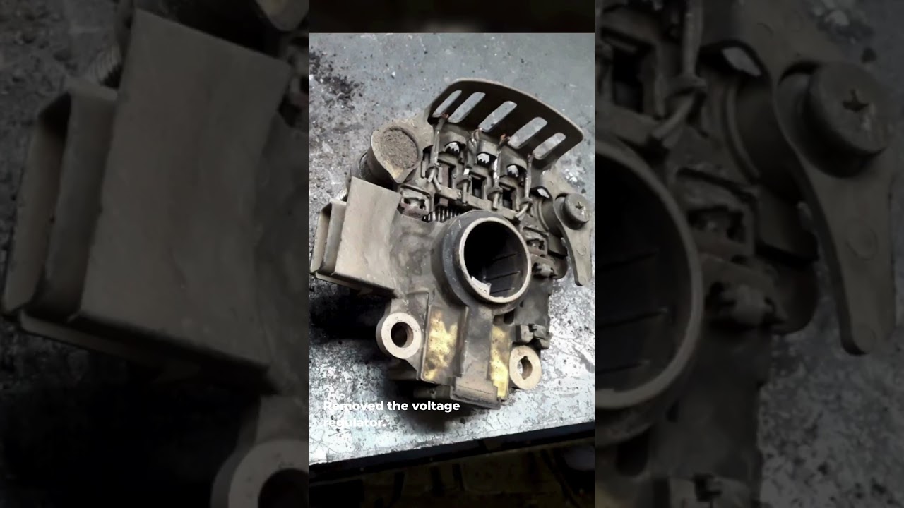 Repair alternator from Mitsubishi Lancer IX and check it with MS005A #automobile #alternator