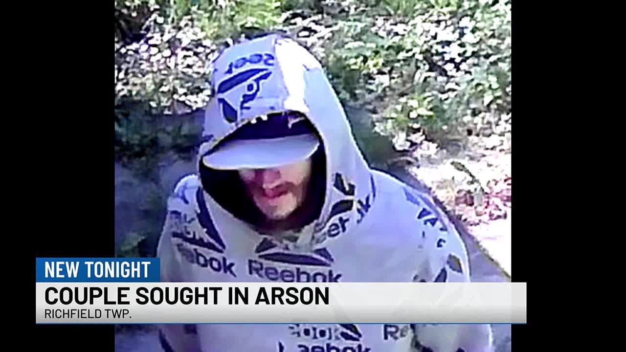 Police seeking help identifying suspects in Richfield Twp. arson - YouTube