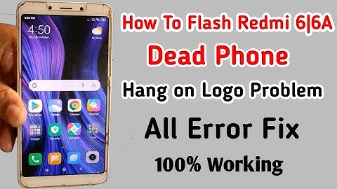 Redmi 6a Flashing With Sp Flash Tool By Mi Flash Pro No Any Error  Redmi 6a Flash By Mi Flash Pro