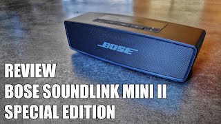 Review Bose Soundlink Mini II Special Edition - Nuevo Altavoz Bluetooth  Portatil - YouTube