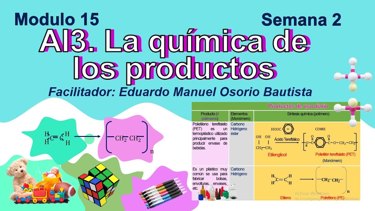Actividad Integradora 3 La Química De Los Productos