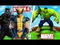 LES POUVOIRS DE HULK, BLACK PANTHER ET WOLVERINE SUR FORTNITE ! (+ IRON MAN DANS UN NOUVEAU LIEU ..)