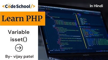 PHP isset() Function - Web Development tutorial In Hindi By - Vijay Patel