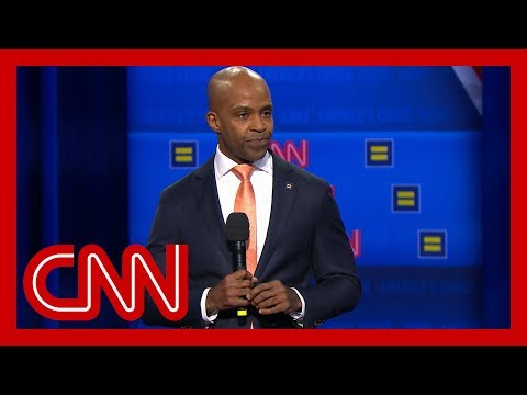 Human Rights Campaign President speaks before CNN town hall