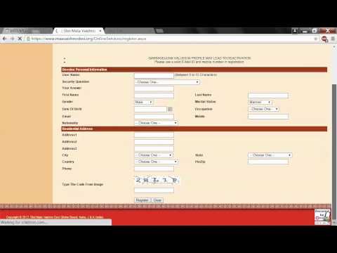 How to register on maa vaishno devi website