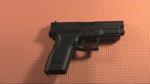 Springfield Armory XD9 Service Model Shooting and Review