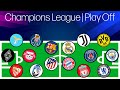 Football Clubs Marble Race | UEFA Champions League 2020-2021 Play Off