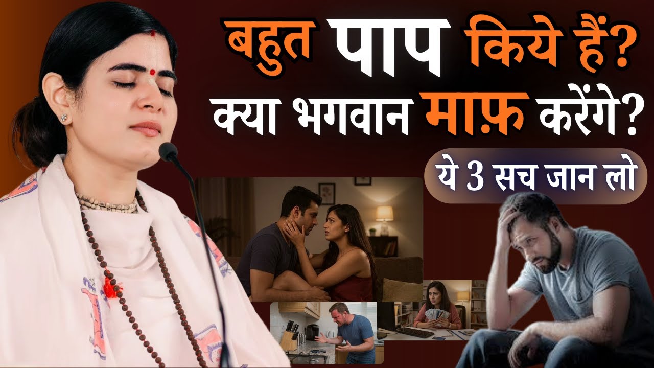 क्या पापी मनुष्य भी भगवान का हो सकता है? ये 3 बातें याद रखना @Chitralekhaji