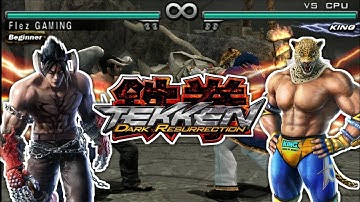 Devil Jin Kazama vs King - Tekken: Dark Resurrection Gameplay