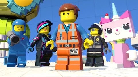 LEGO Dimensions - All 5 LEGO Movie Characters + Free Roam